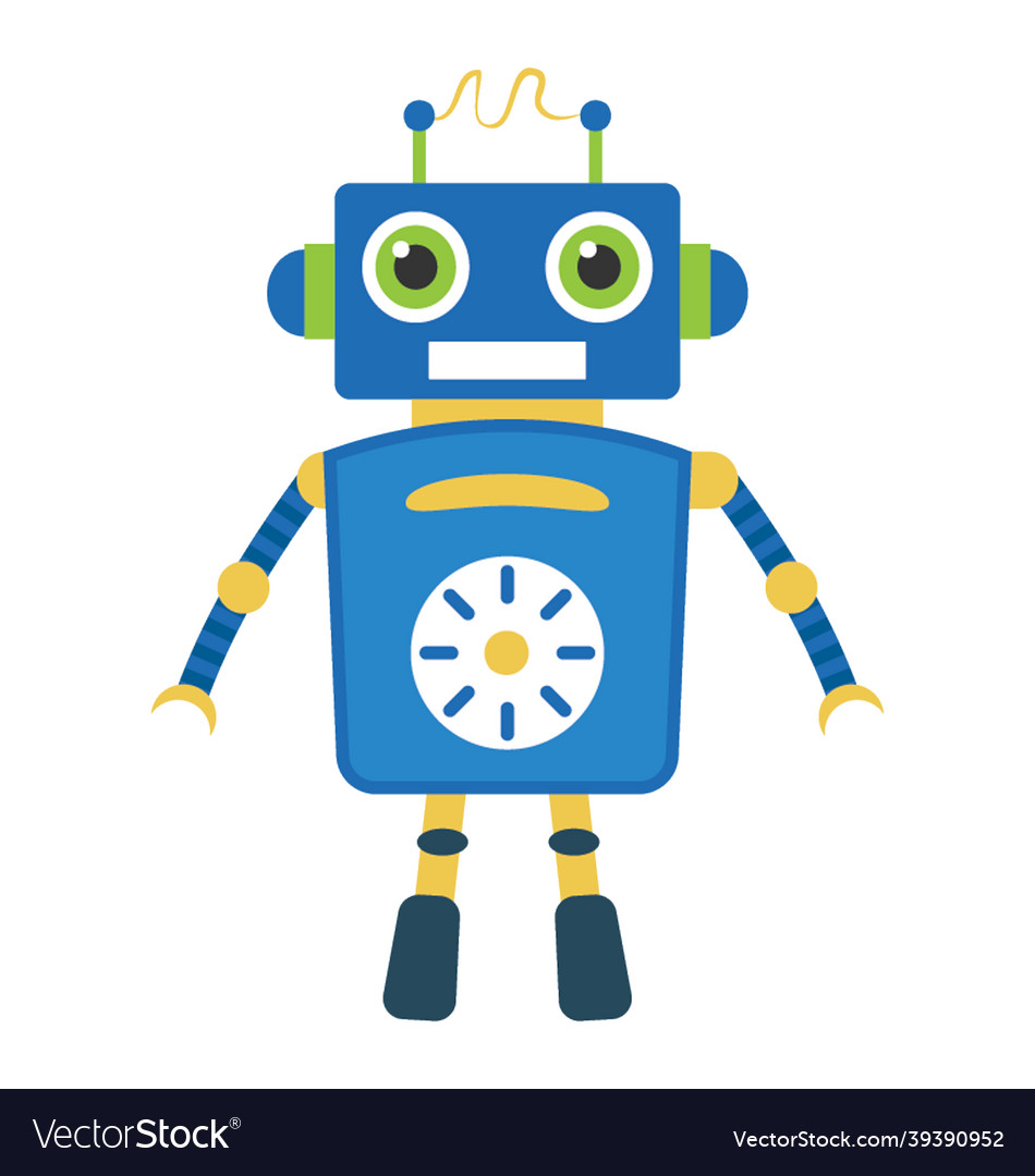 Robot technology Royalty Free Vector Image - VectorStock