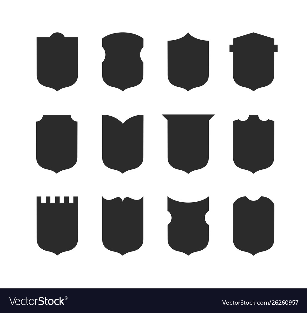 Flat clip art design elements set Royalty Free Vector Image