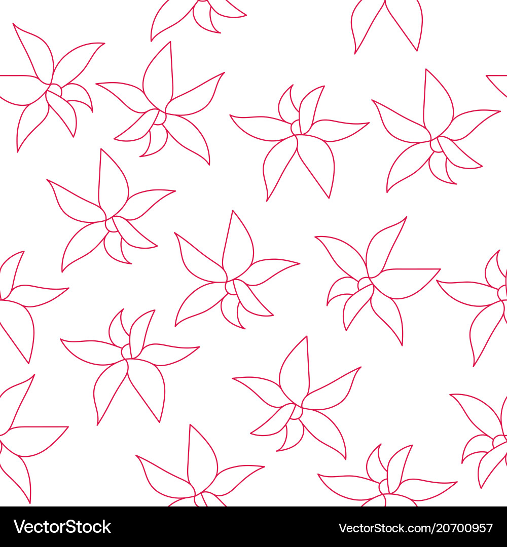 Seamless pattern with plants Royalty Free Vector Image