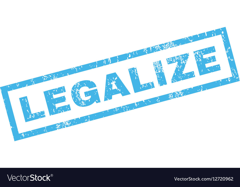 Legalize Rubber Stamp Royalty Free Vector Image