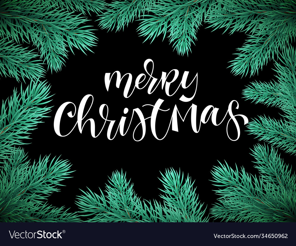 Merry christmas holiday greeting card background Vector Image