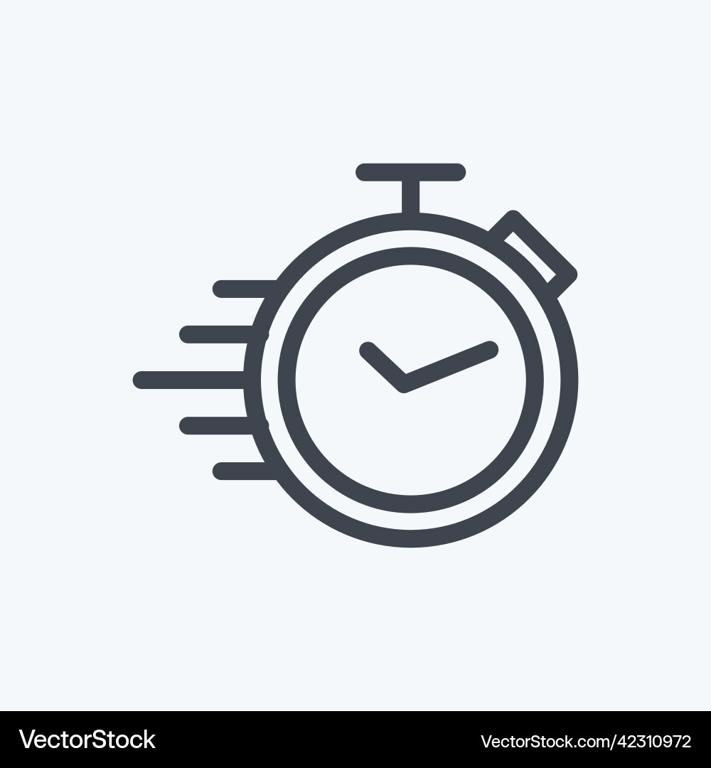 Icon quick response suitable for feedback symbol Vector Image