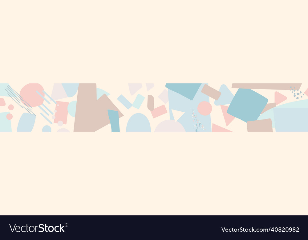 Abstract organic background very long rectangular Vector Image