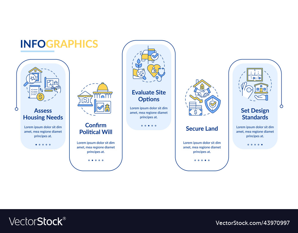 housing-development-tips-rectangle-infographic-vector-image