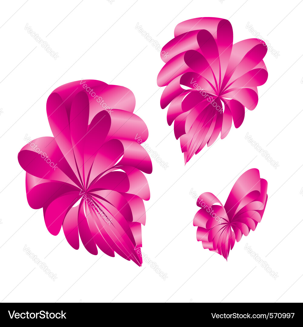 Ribbons Royalty Free Vector Image - VectorStock
