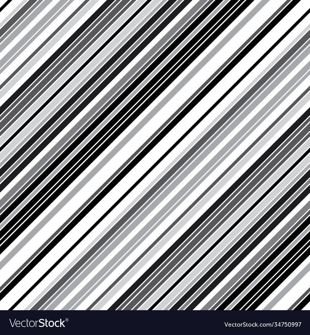 Seamless pattern with oblique gray lines Vector Image