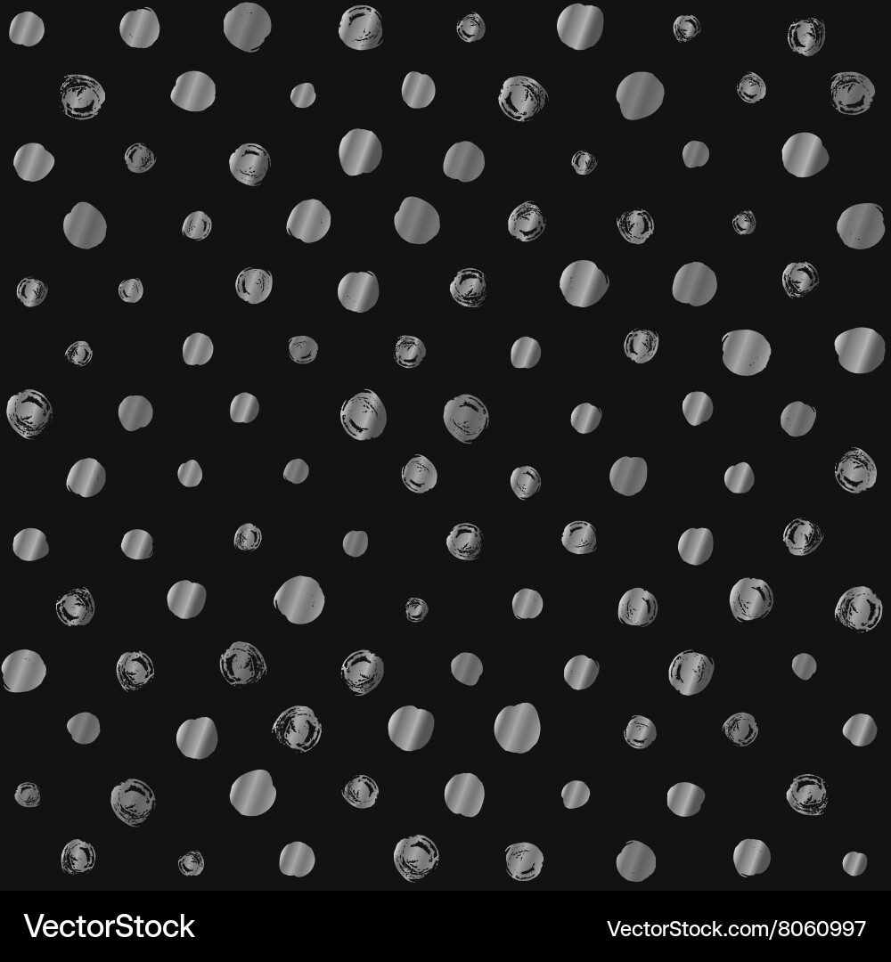 Seamless polka dot pattern Royalty Free Vector Image