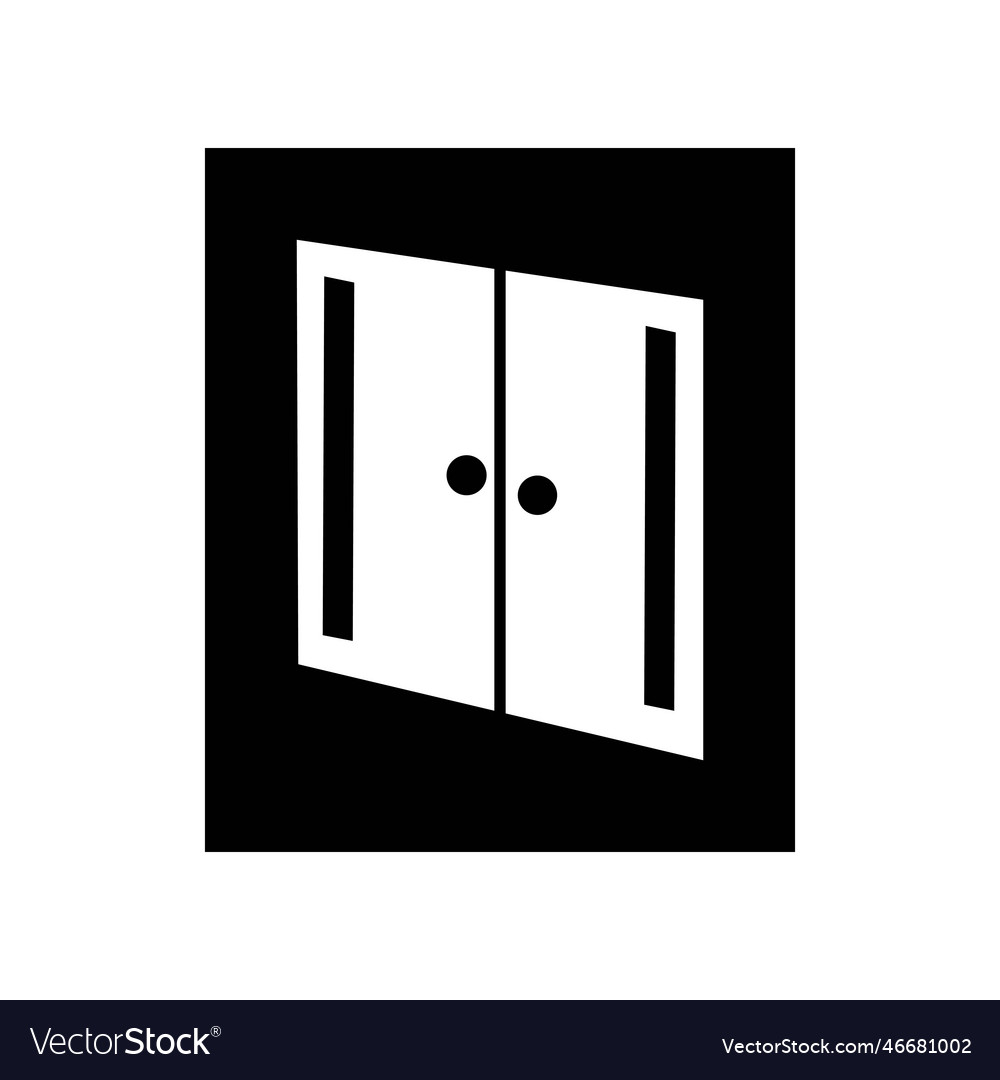 Door close Royalty Free Vector Image - VectorStock