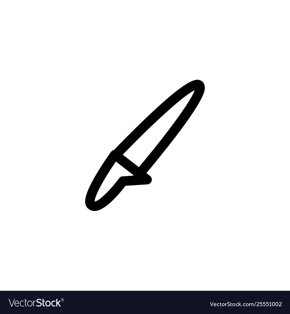 Knife icon symbols vector image Knife icon symbols