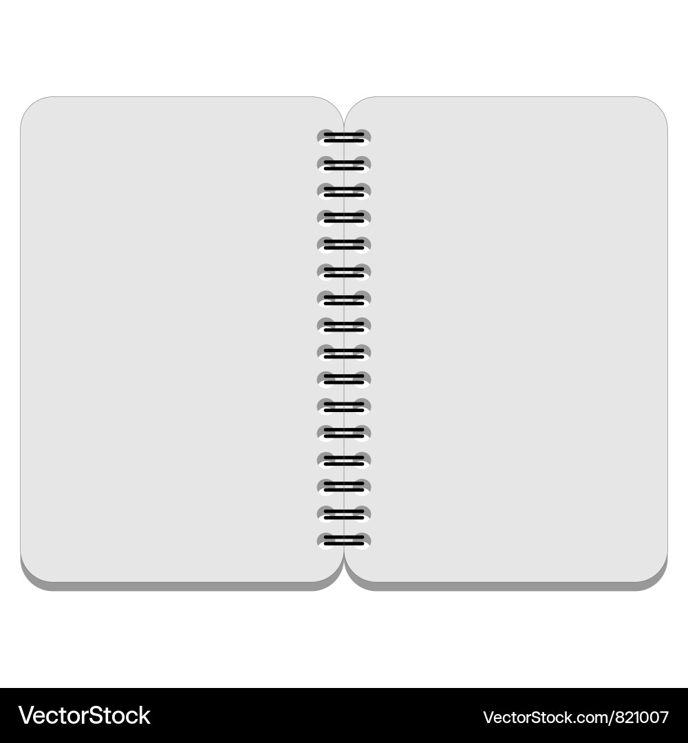 Blank paper sheets Royalty Free Vector Image - VectorStock