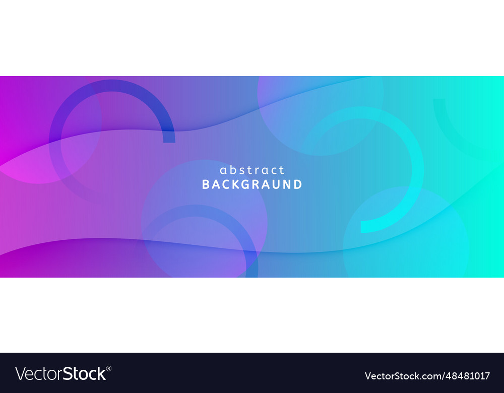 Landing page design wavy technology liquid Vector Image