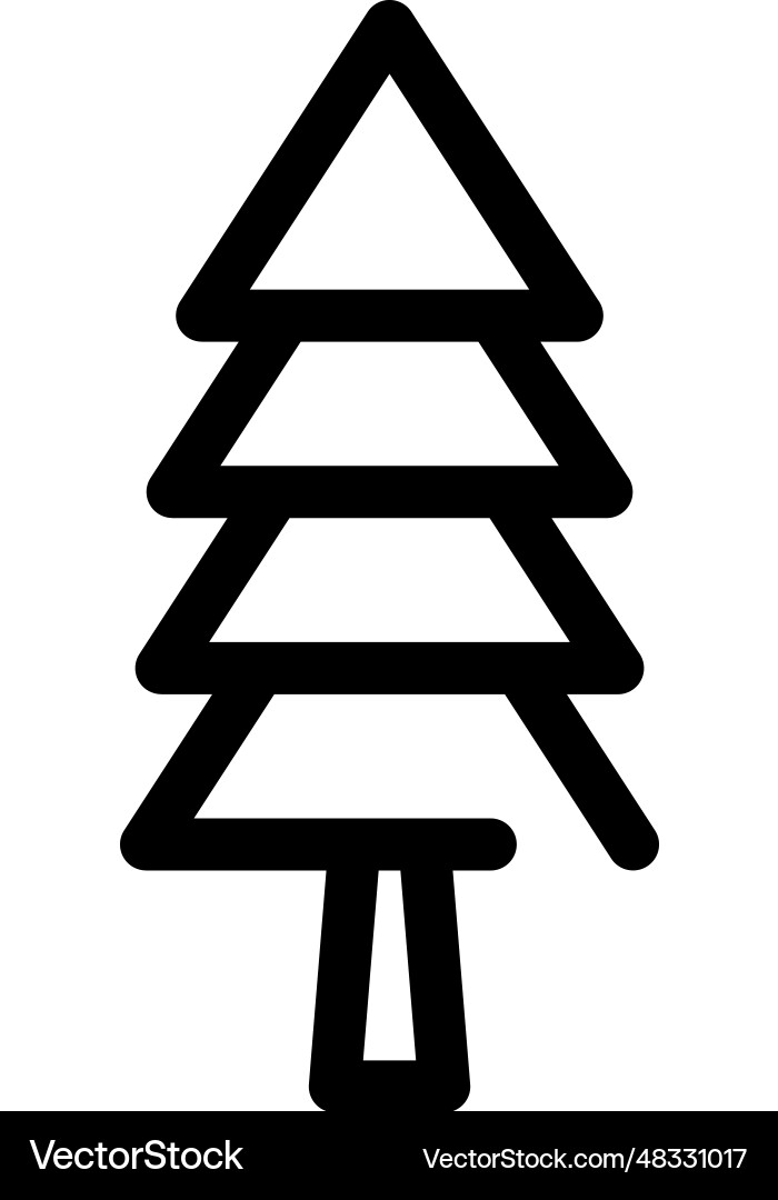Tree icon Royalty Free Vector Image - VectorStock