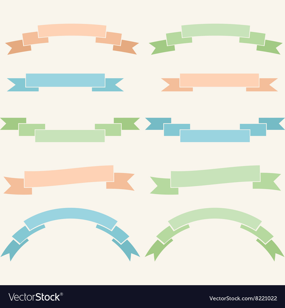Banners And Labels Set Royalty Free Vector Image