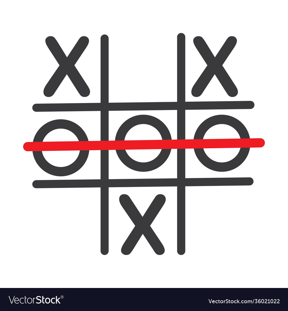 Tic Tac Toe Game Vector SVG Icon - SVG Repo