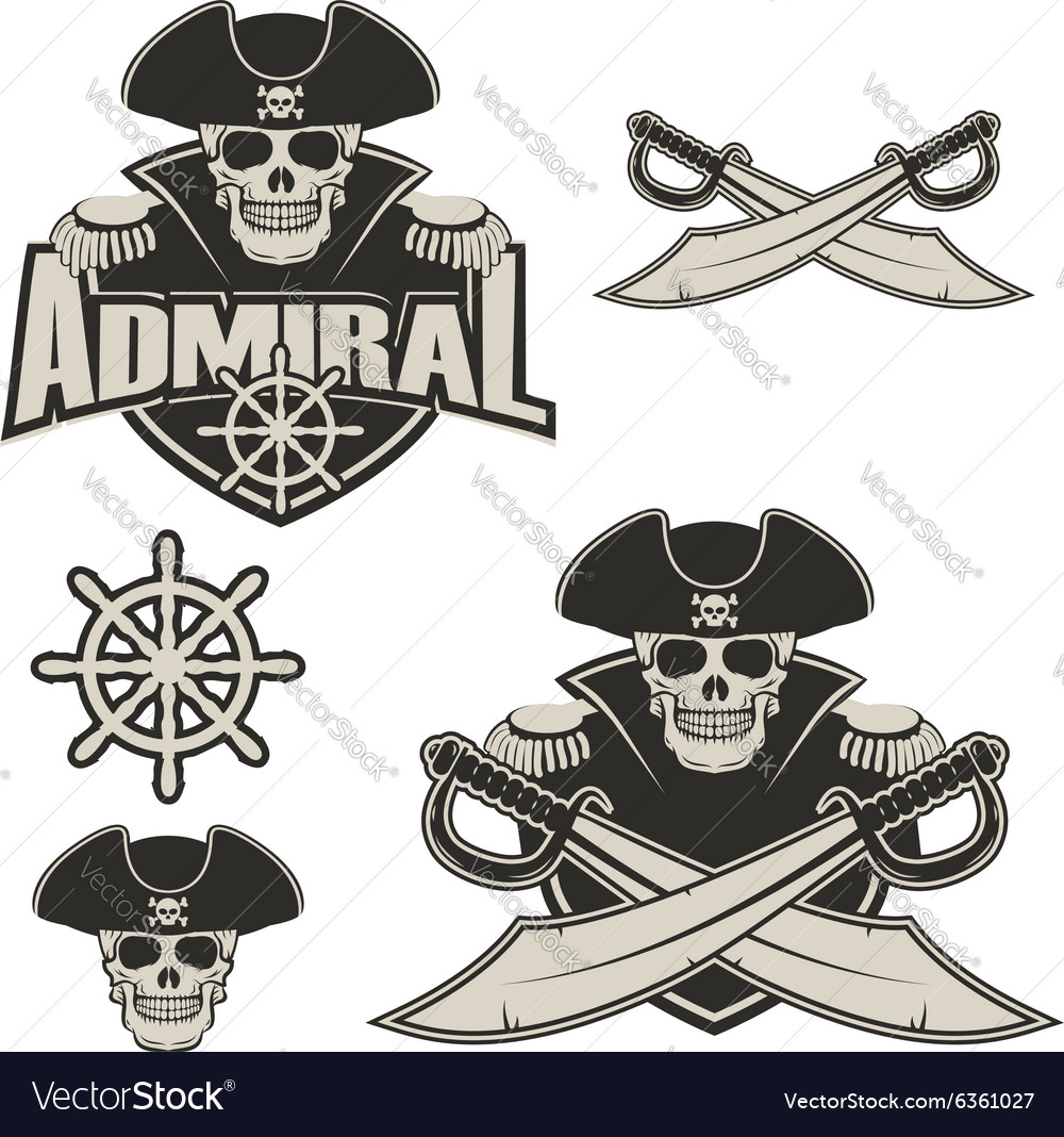 Admiral Royalty Free Vector Image - VectorStock