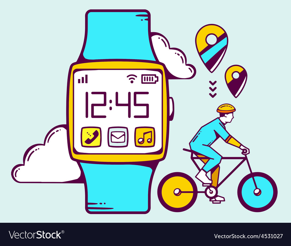 cycling smart watch