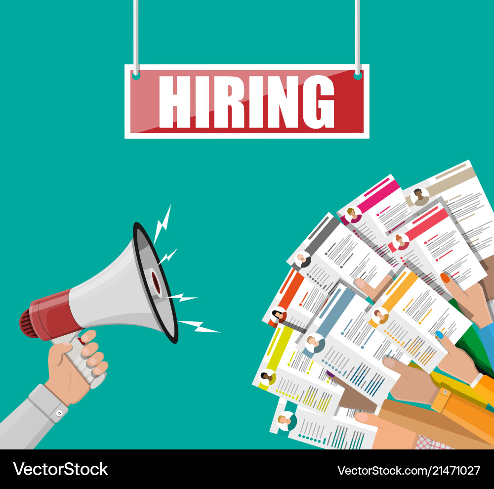 Human resources management concept Royalty Free Vector Image