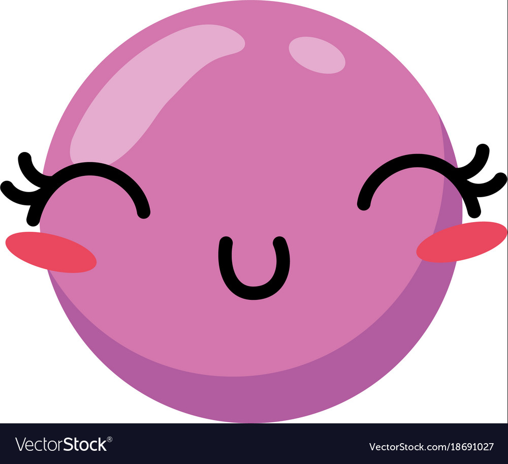 Isolated emoticon design Royalty Free Vector Image