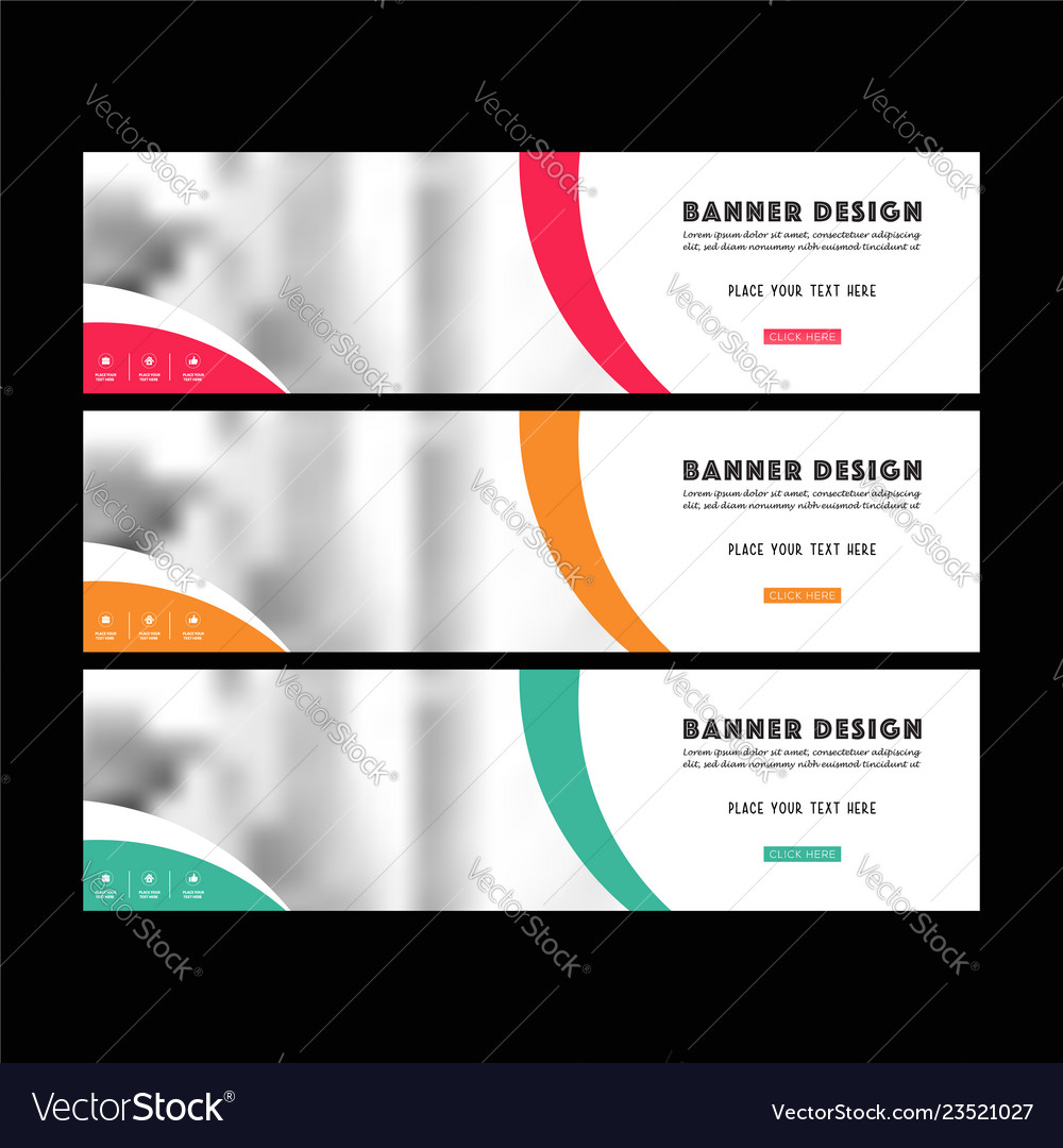 web banners templates horizontal web bann banners templates