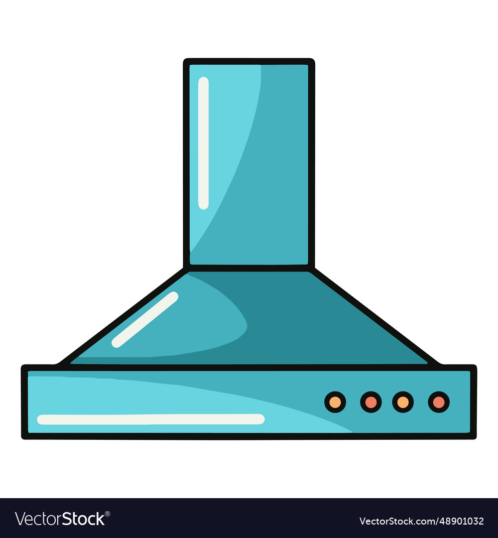 Kitchen extractor Royalty Free Vector Image VectorStock