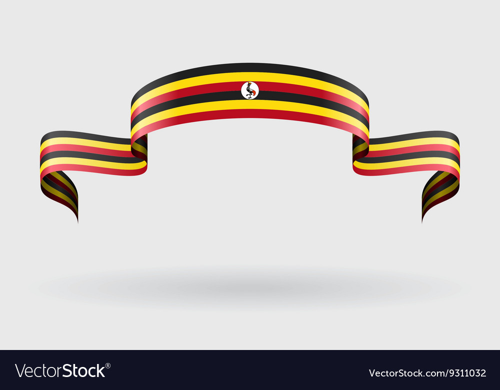 Ugandan flag background