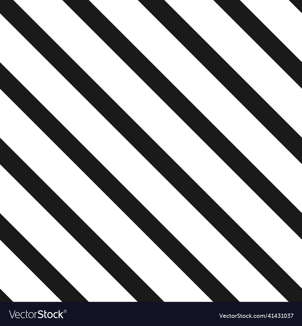 Diagonal seamless texture with black lines Vector Image