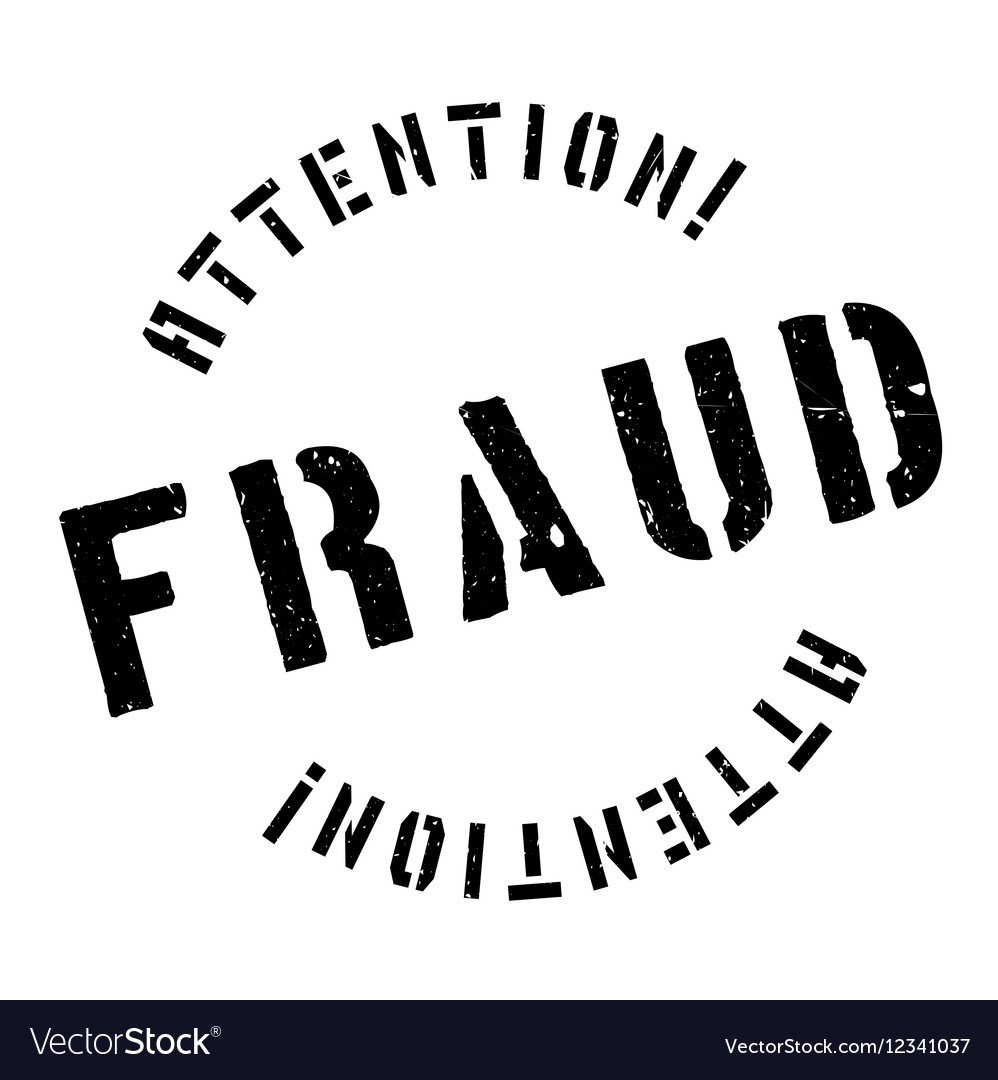 Fraud rubber stamp Royalty Free Vector Image - VectorStock