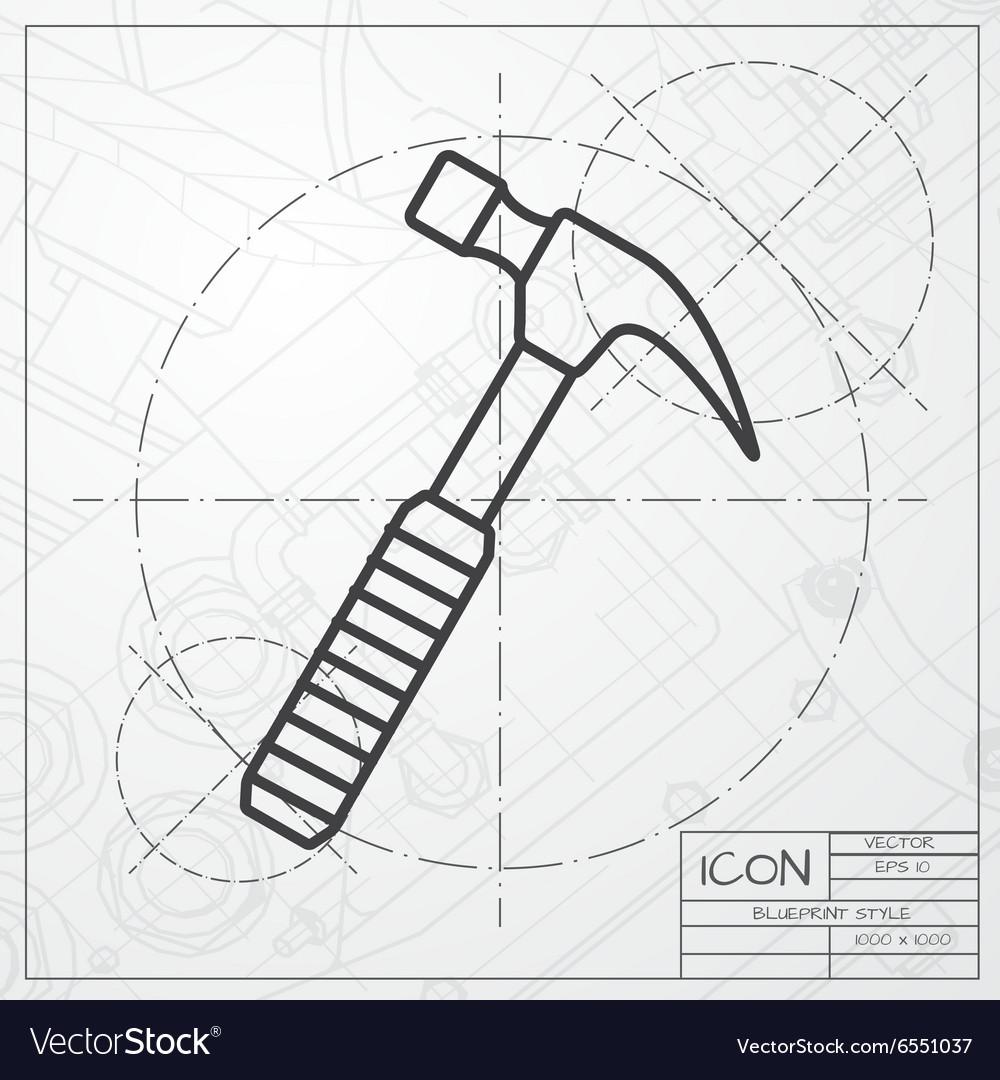 Hammer icon Royalty Free Vector Image - VectorStock