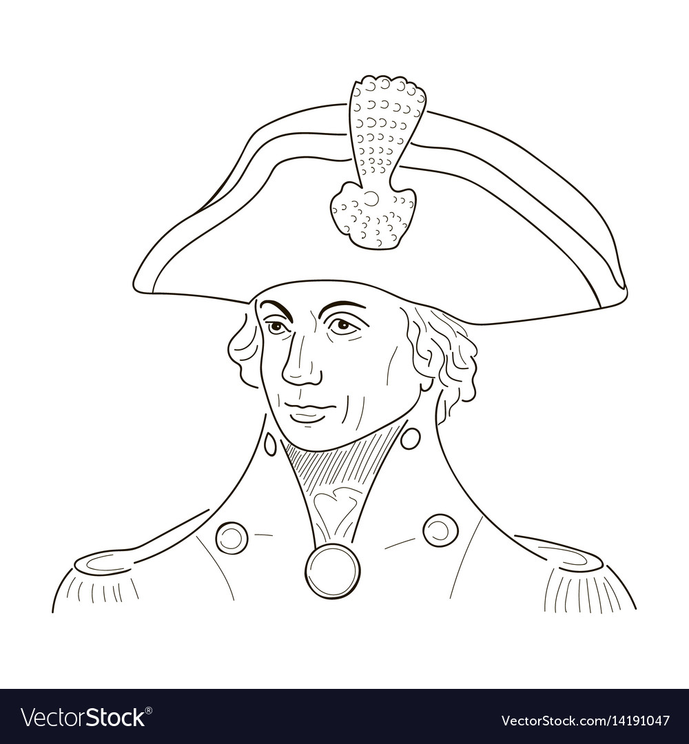 Vice admiral horatio lord nelson sketch