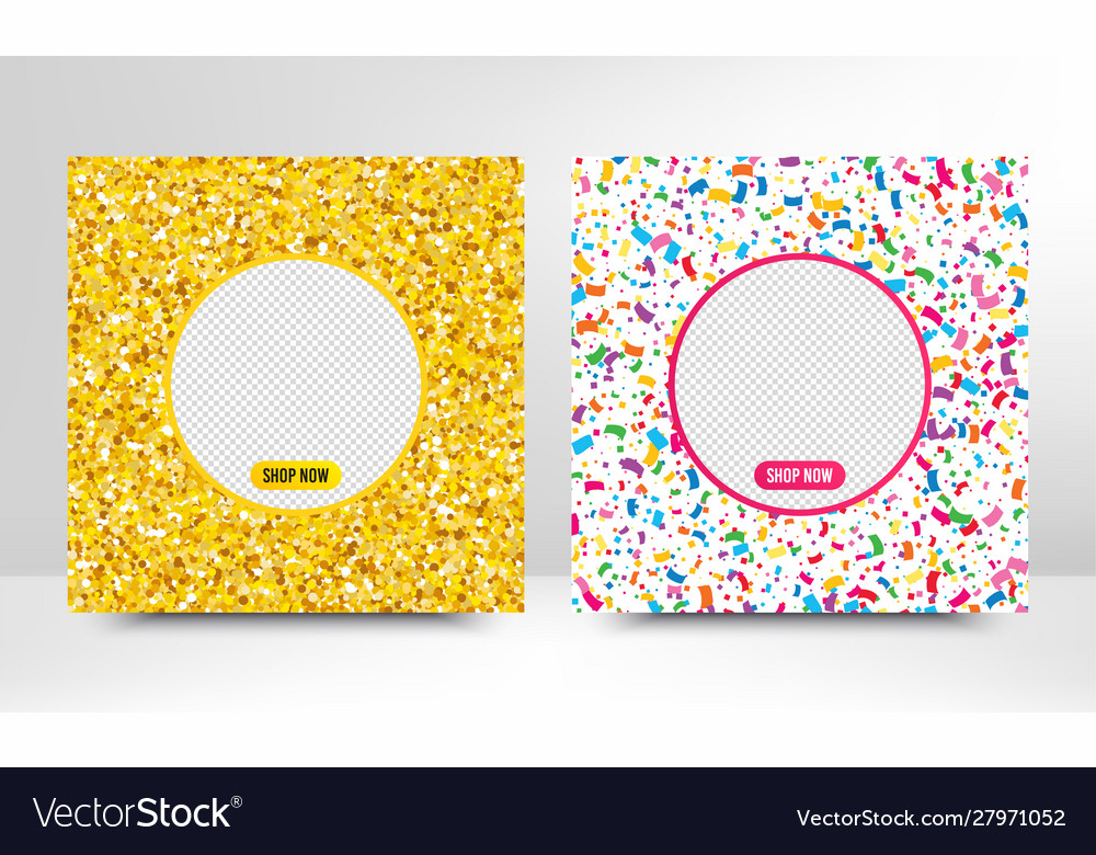 Flyer Web Banner Templates Sale And Discount Vector Image