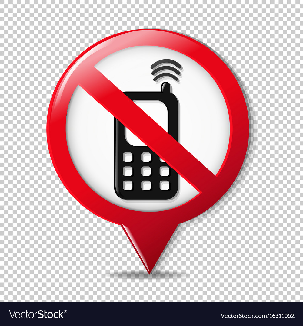 no cell phone