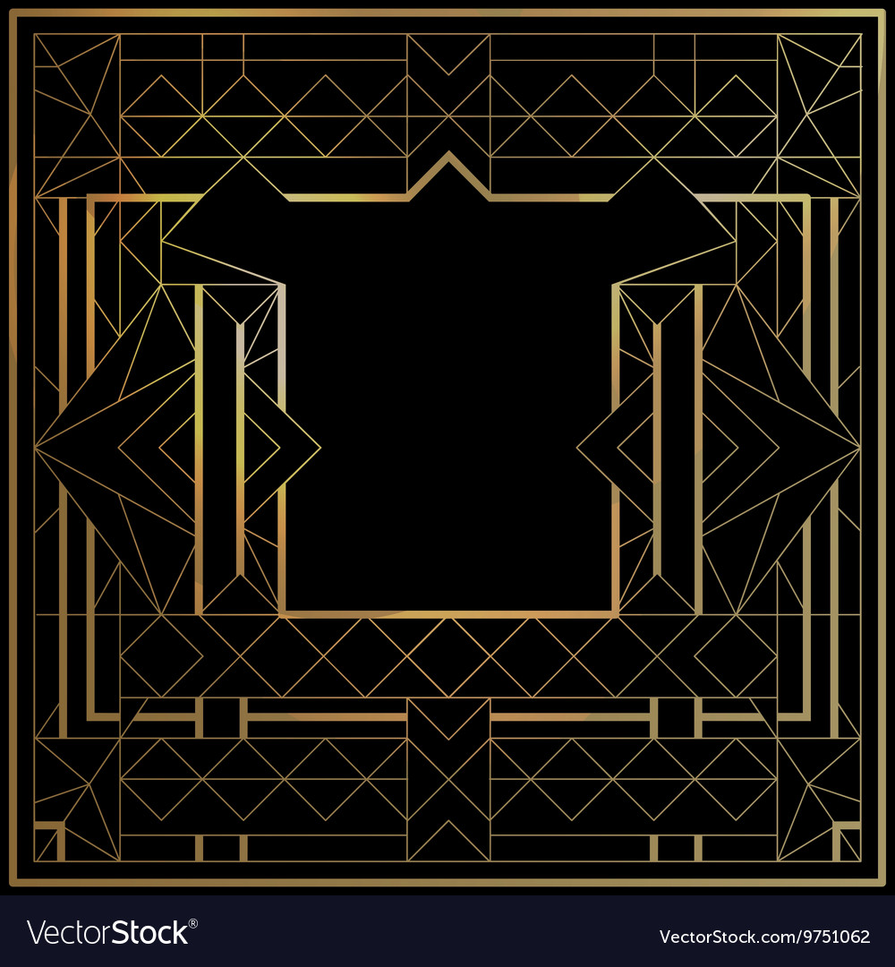 Geometric frames Royalty Free Vector Image - VectorStock