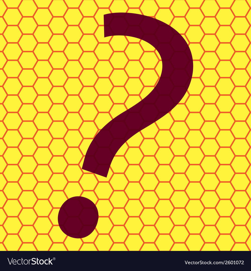 Question mark flat modern web button and space