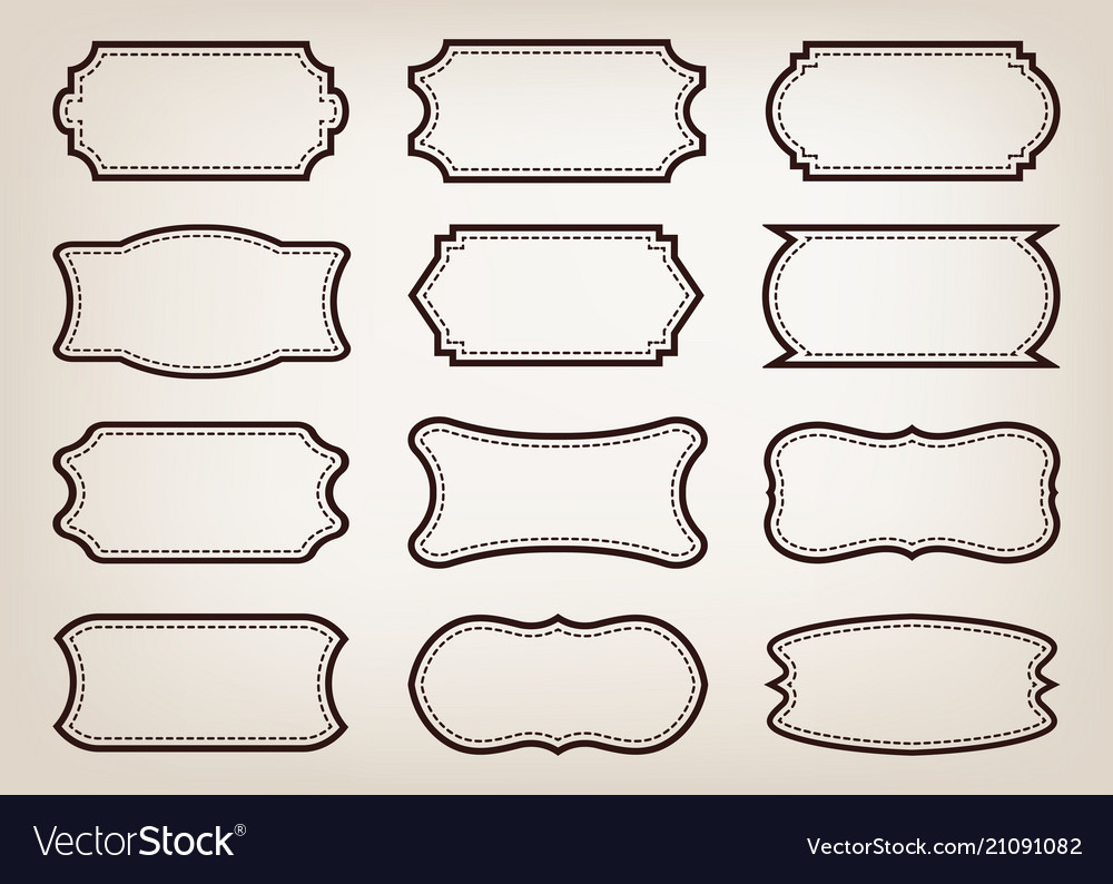 Vintage frame Royalty Free Vector Image - VectorStock