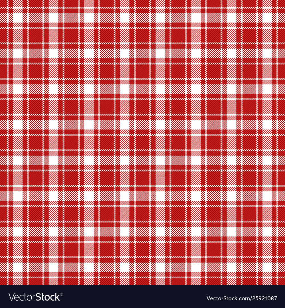 Tartan plaid pattern scottish cage Royalty Free Vector Image