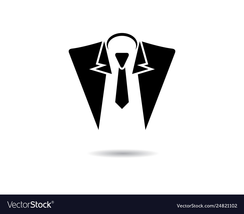 Tuxedo symbol Royalty Free Vector Image - VectorStock