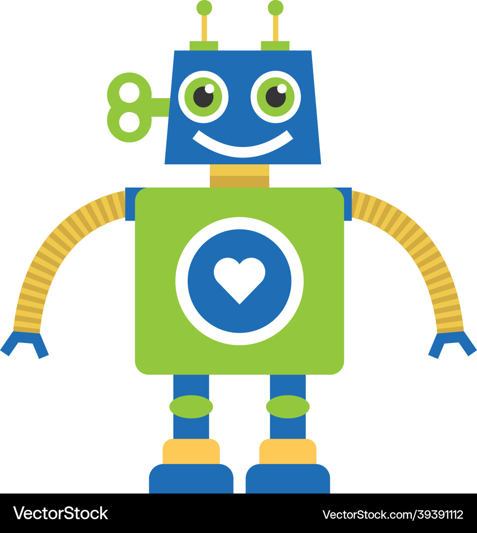 Alien Robot Royalty Free Vector Image Vectorstock