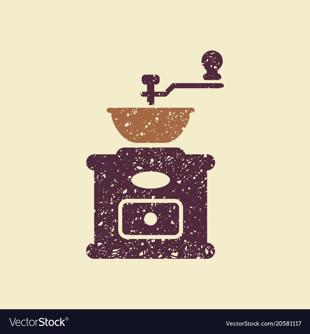 Coffee grinder icon Royalty Free Vector Image - VectorStock