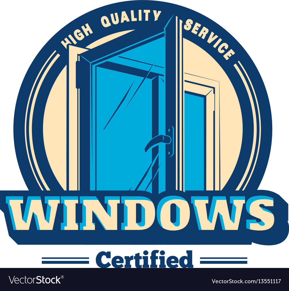 Window logo on sale