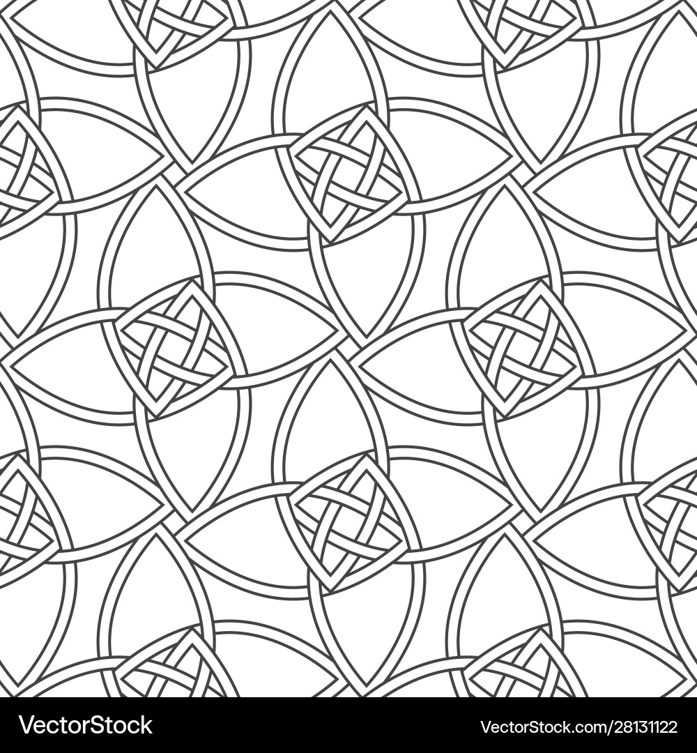 Arabic ornament decorative seamless pattern Vector Image