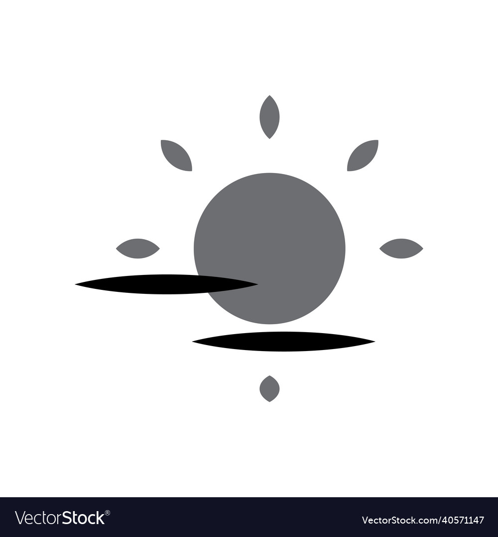 Fog day Royalty Free Vector Image - VectorStock