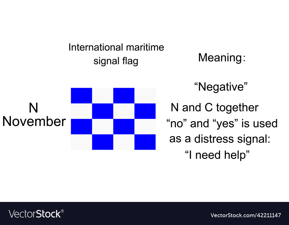 november nautical flag