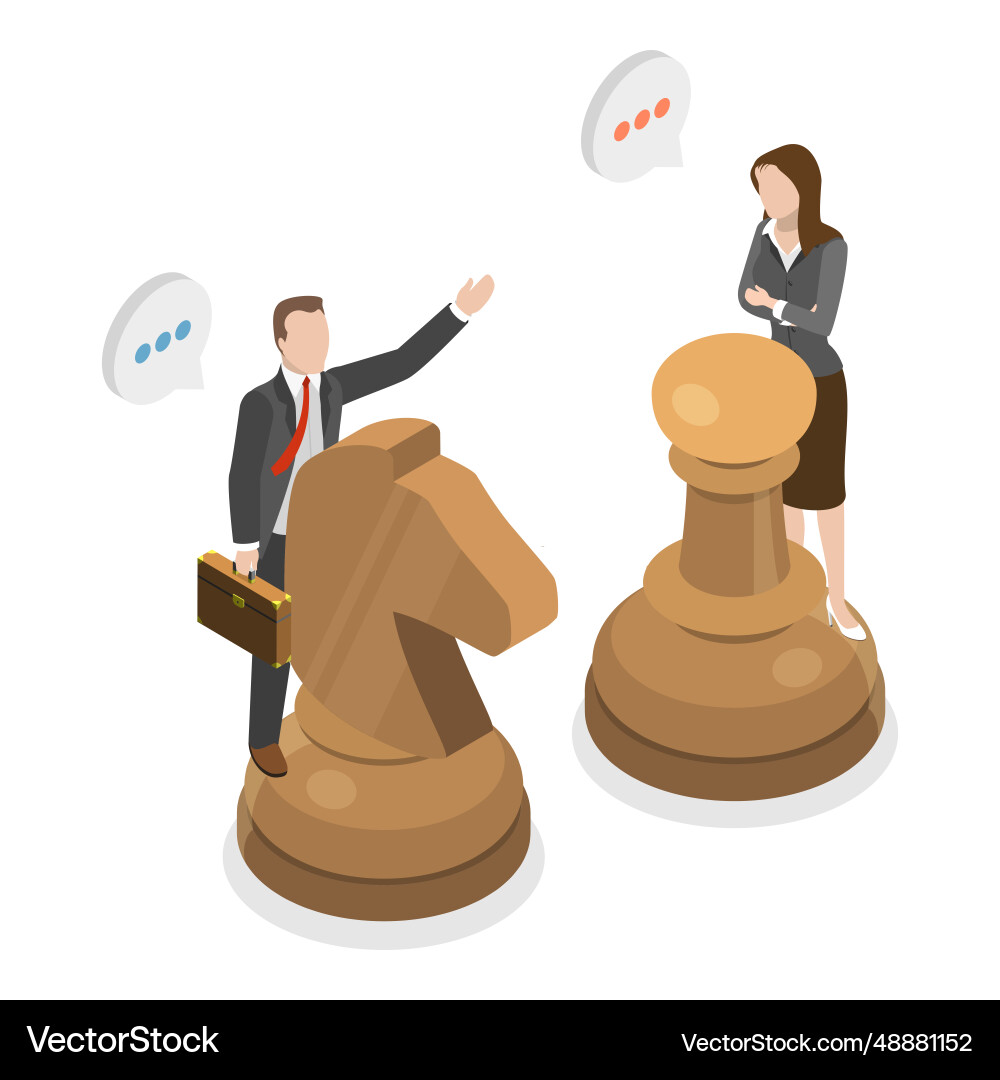 3d isometric flat Royalty Free Vector Image - VectorStock