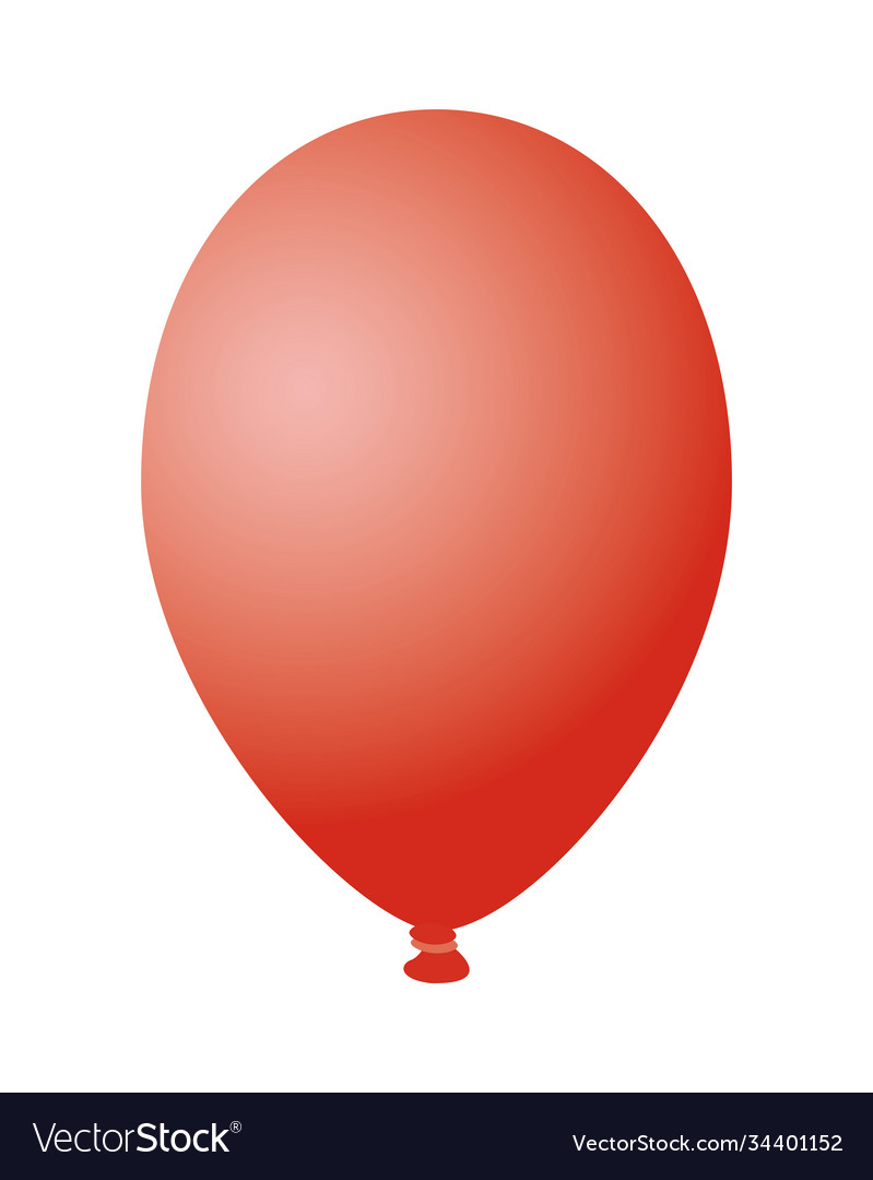 Balloon Helium Floating Celebration Icon Vector Image