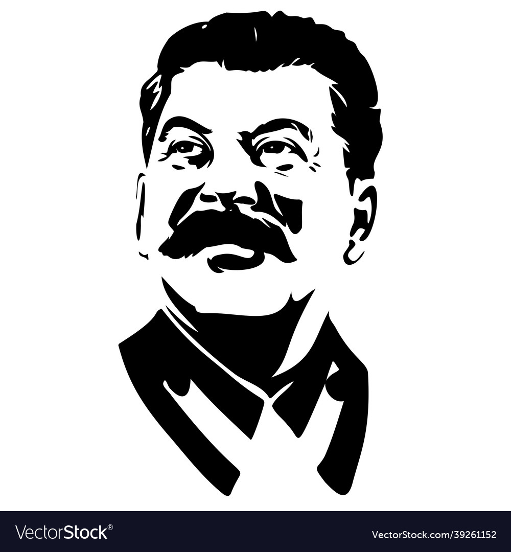 Joseph stalin Royalty Free Vector Image - VectorStock