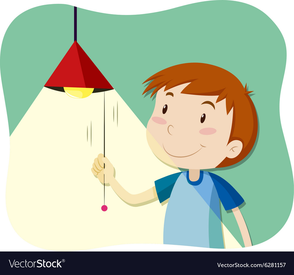 boy-turning-on-the-light-royalty-free-vector-image