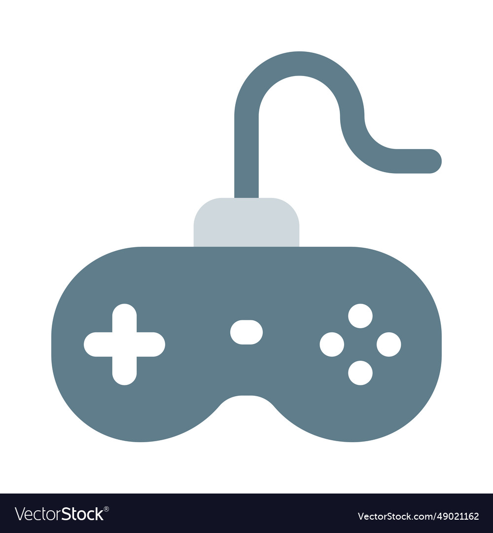 Gamepad an input device for video game consoles Vector Image