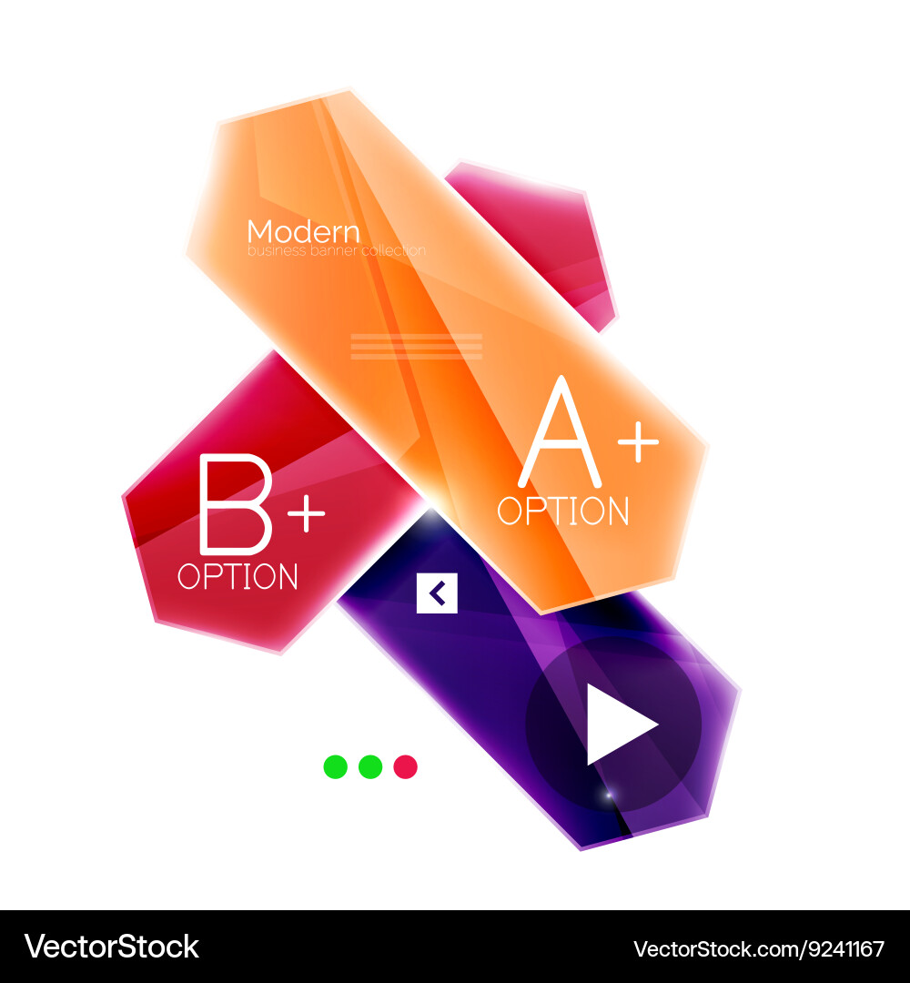 Arrow infographics element Royalty Free Vector Image