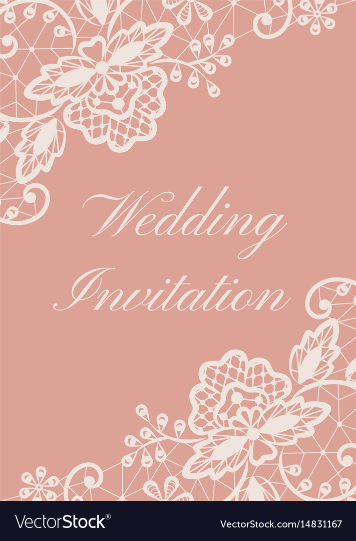 wedding card royalty free vector image vectorstock