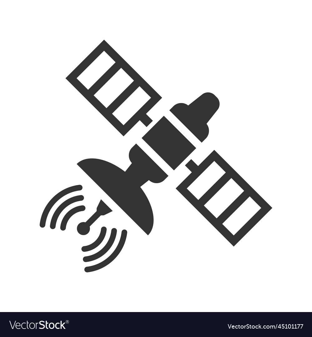 Satellite icon Royalty Free Vector Image - VectorStock